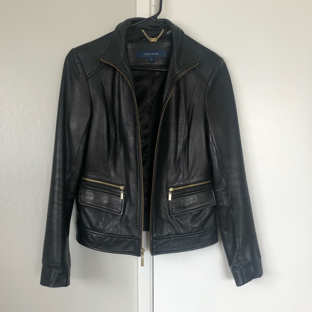 Cole Hana XS leather jacket